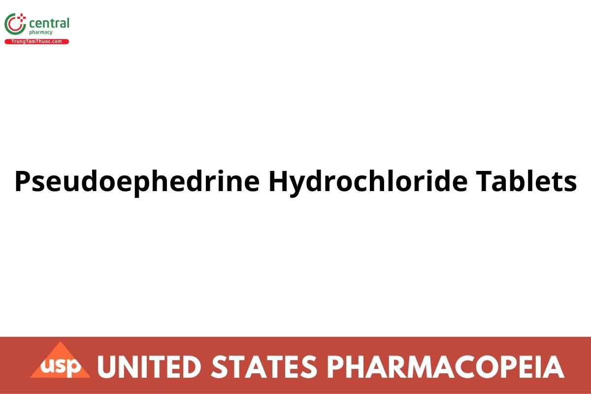 Pseudoephedrine Hydrochloride Tablets