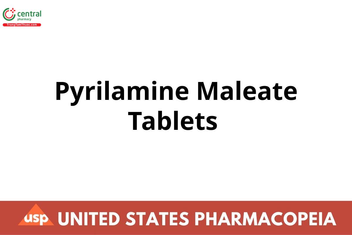 Pyrilamine Maleate Tablets