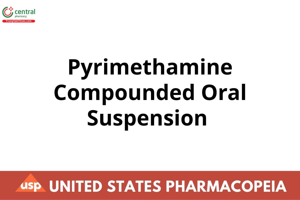 Pyrimethamine Compounded Oral Suspension