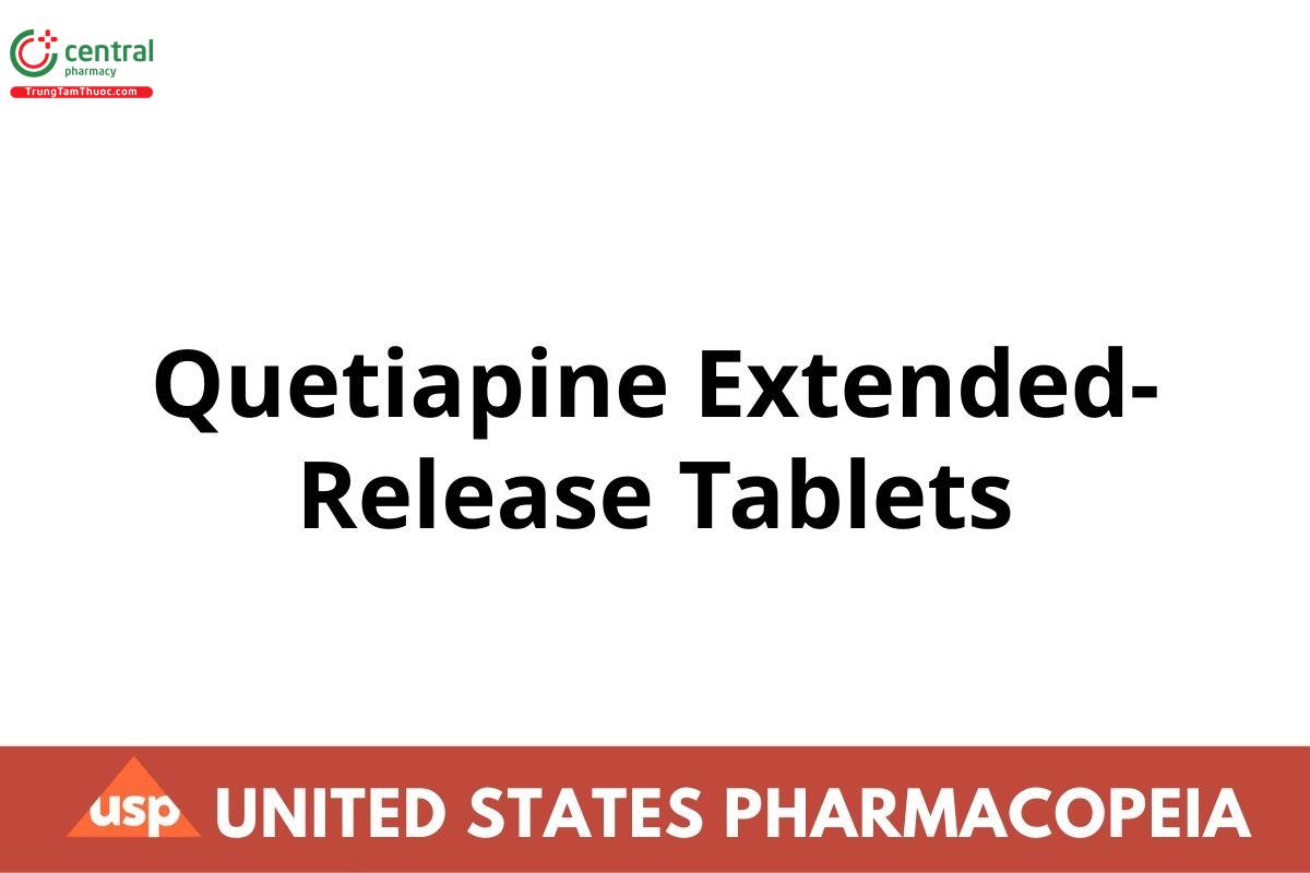 Quetiapine Extended-Release Tablets