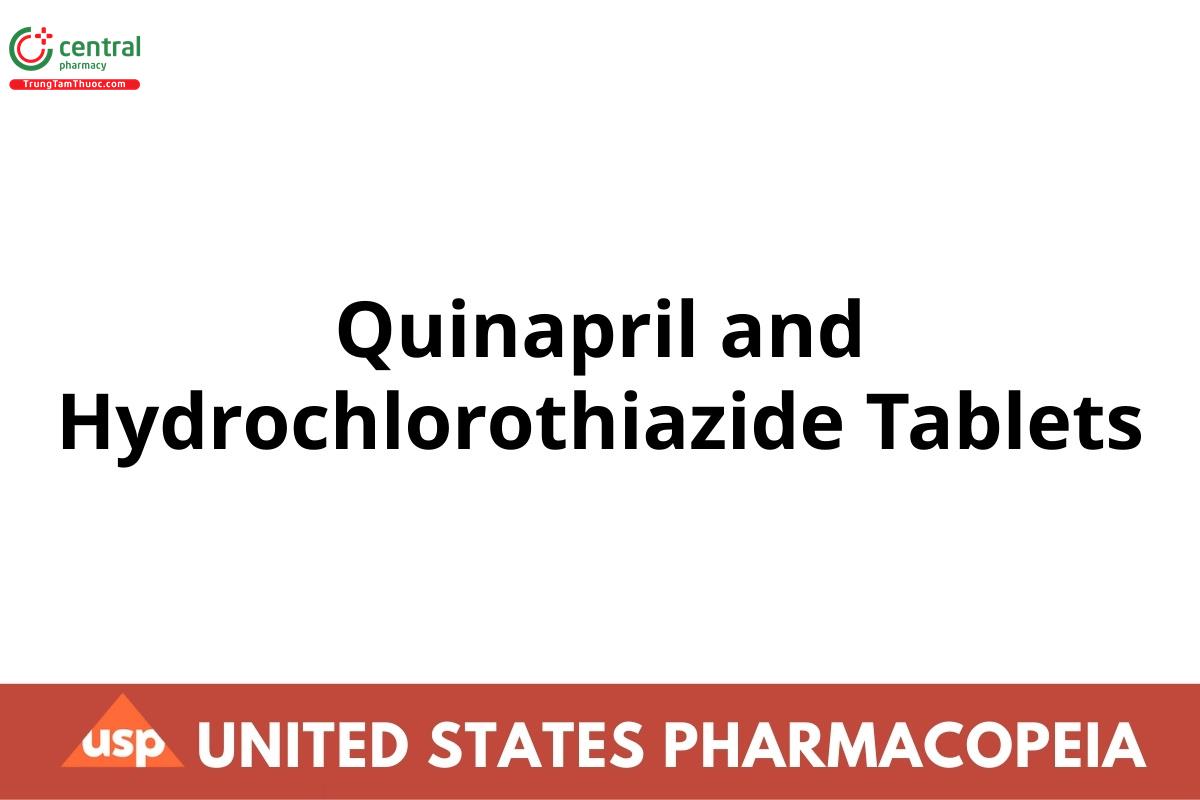 Quinapril and Hydrochlorothiazide Tablets