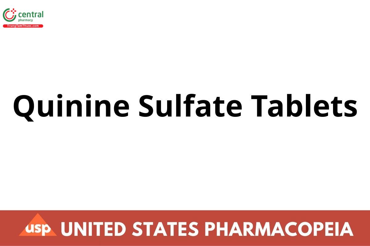Quinine Sulfate Tablets