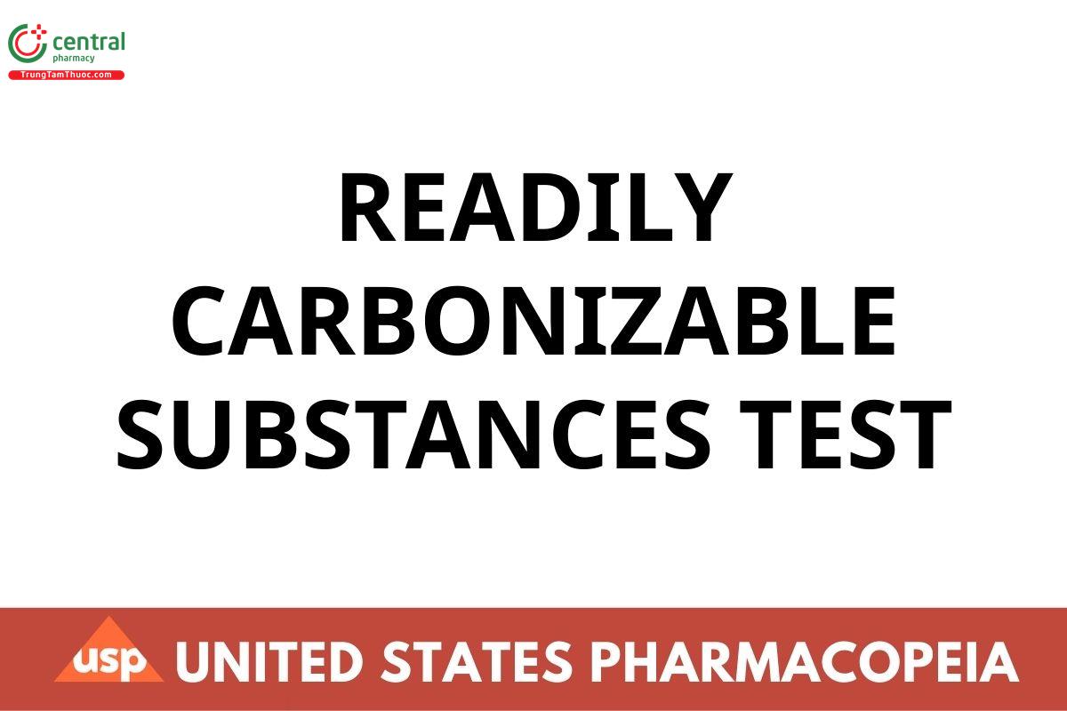 READILY CARBONIZABLE SUBSTANCES TEST