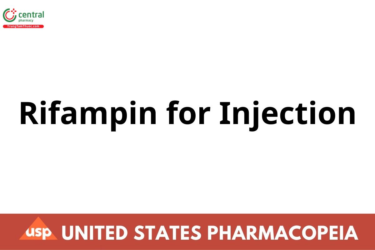 Rifampin for Injection