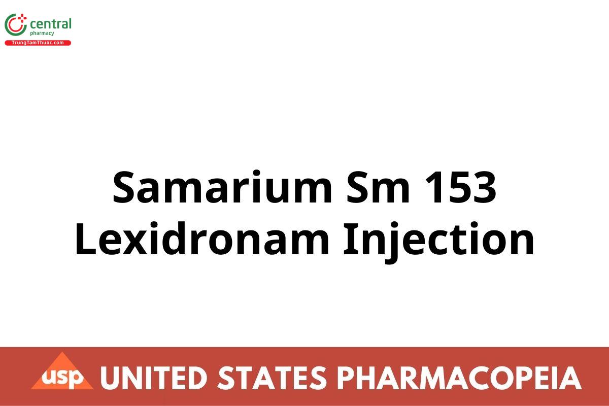 Samarium Sm 153 Lexidronam Injection