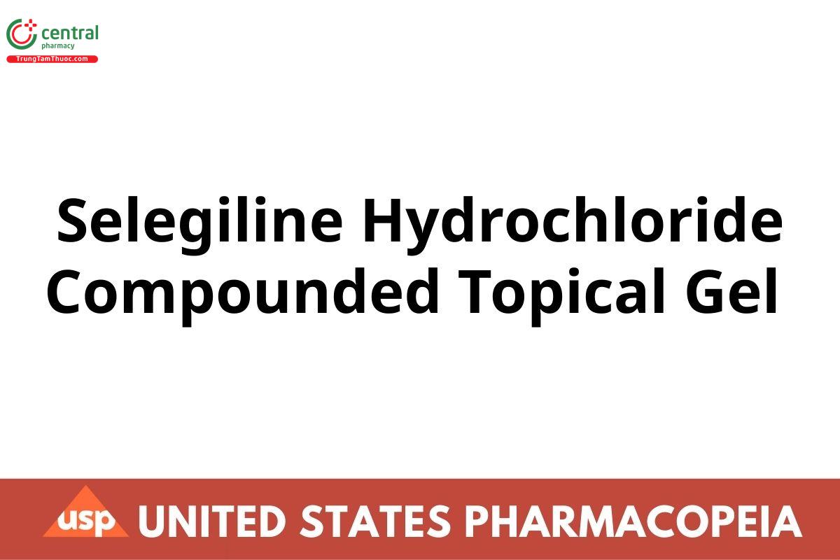 Selegiline Hydrochloride Compounded Topical Gel
