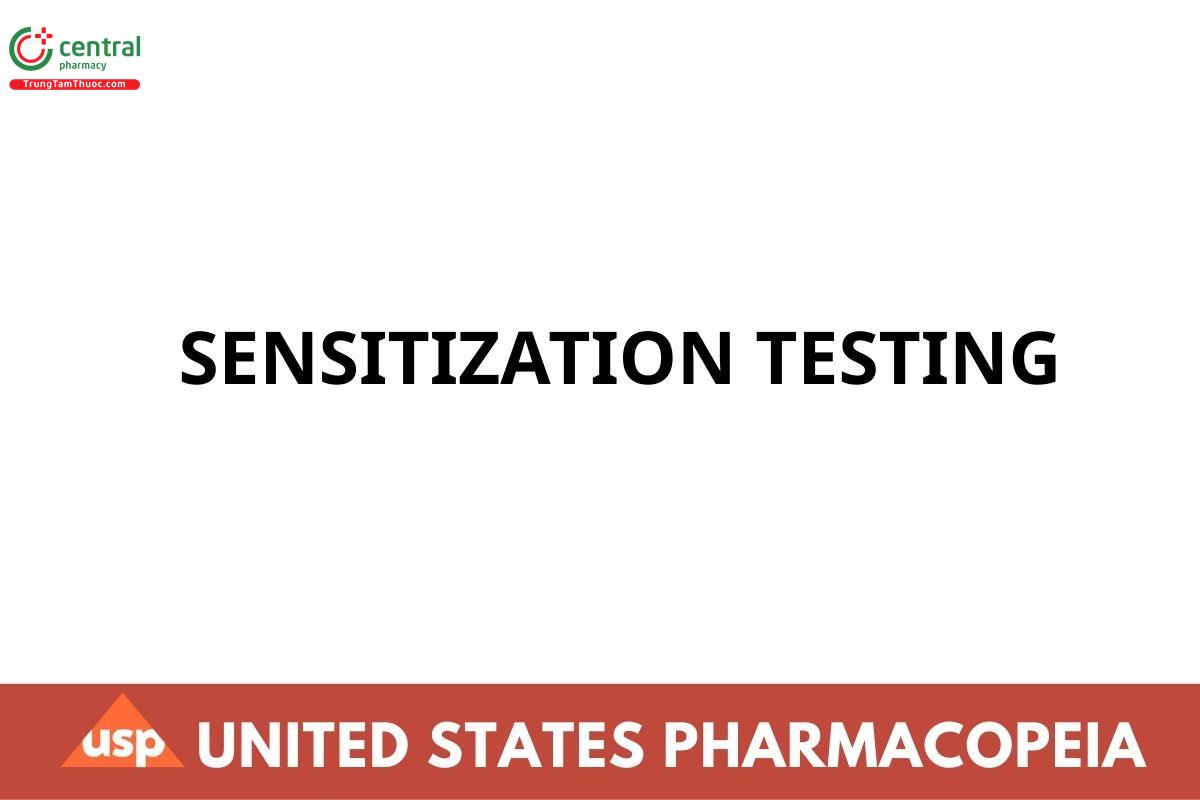 SENSITIZATION TESTING