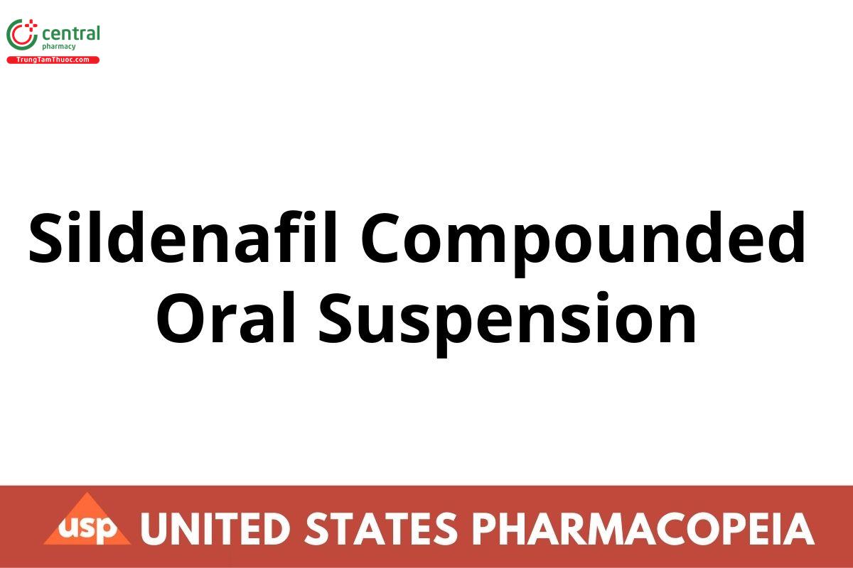 Sildenafil Compounded Oral Suspension 
