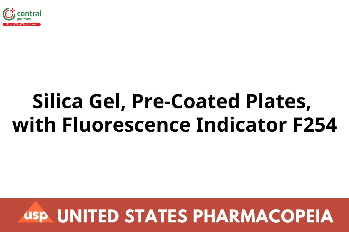 Silica Gel, Pre-Coated Plates, with Fluorescence Indicator F254
