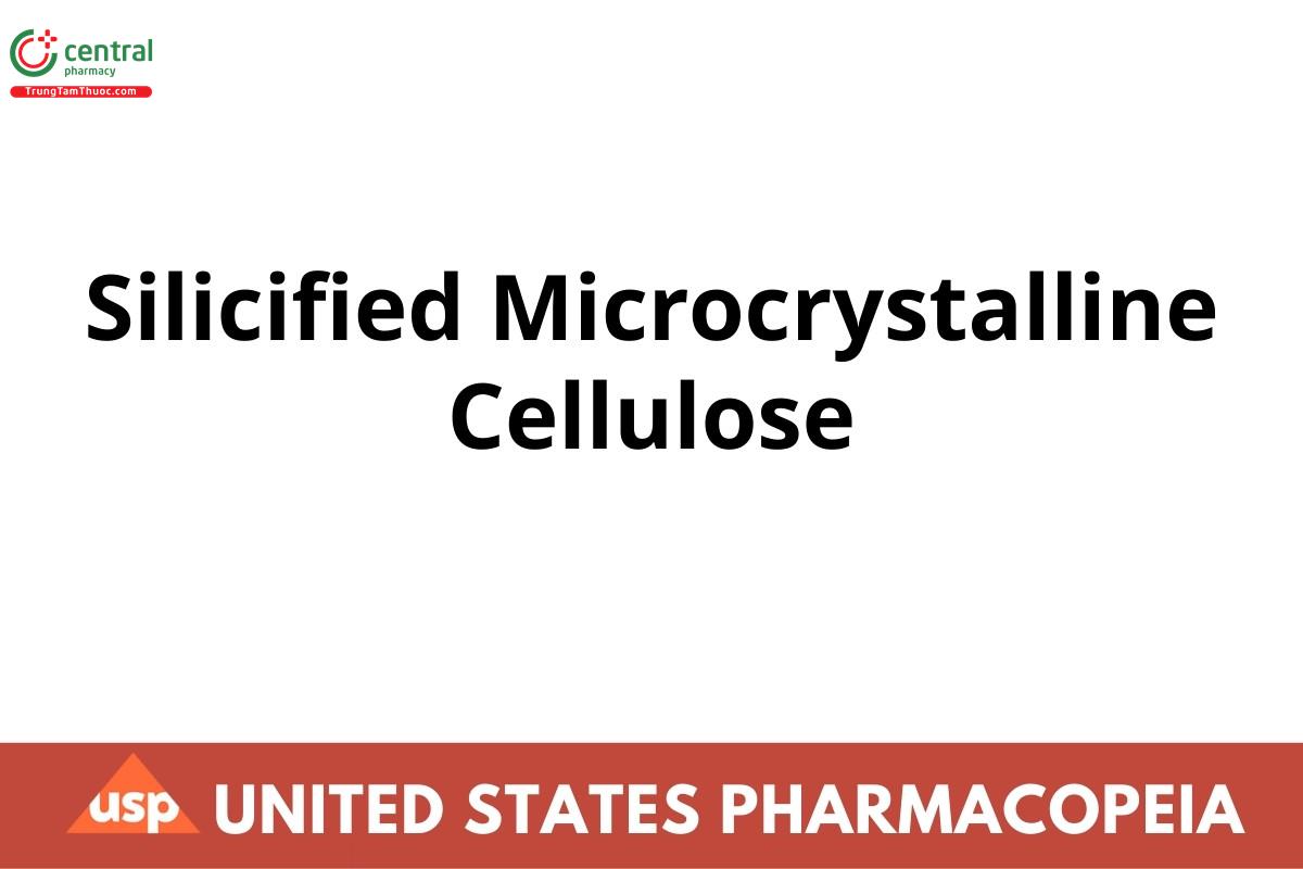 Silicified Microcrystalline Cellulose