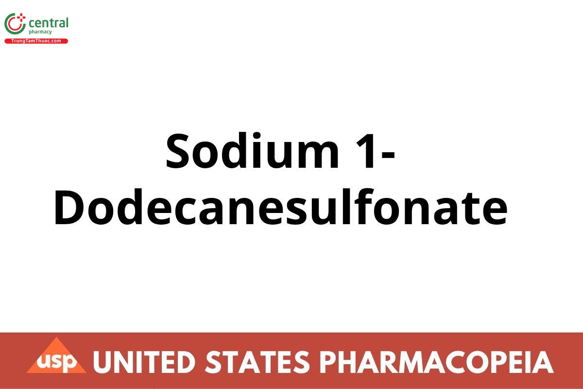 Sodium 1-Dodecanesulfonate 