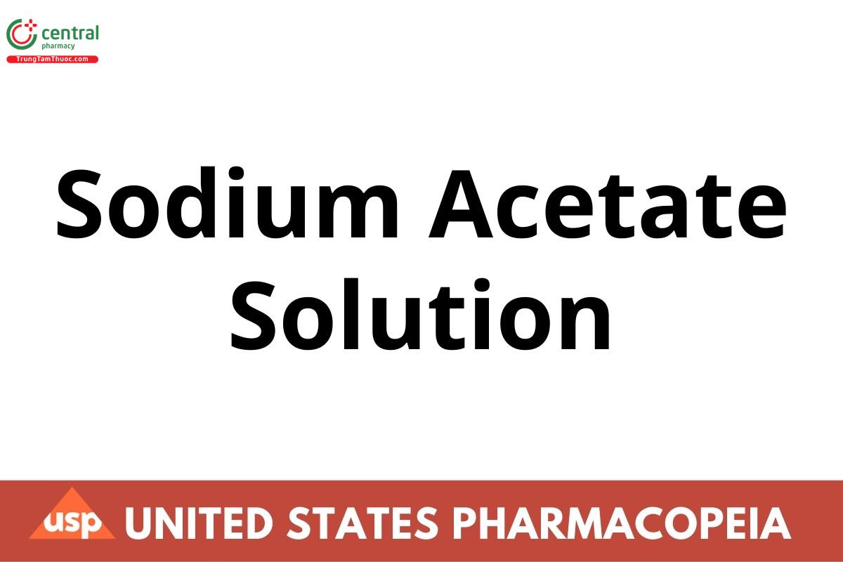 Sodium Acetate Solution