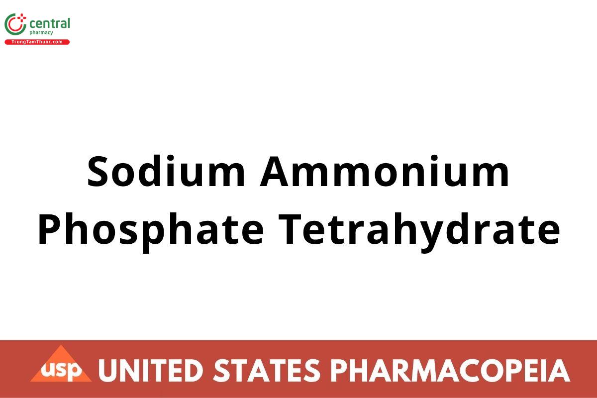 Sodium Ammonium Phosphate Tetrahydrate