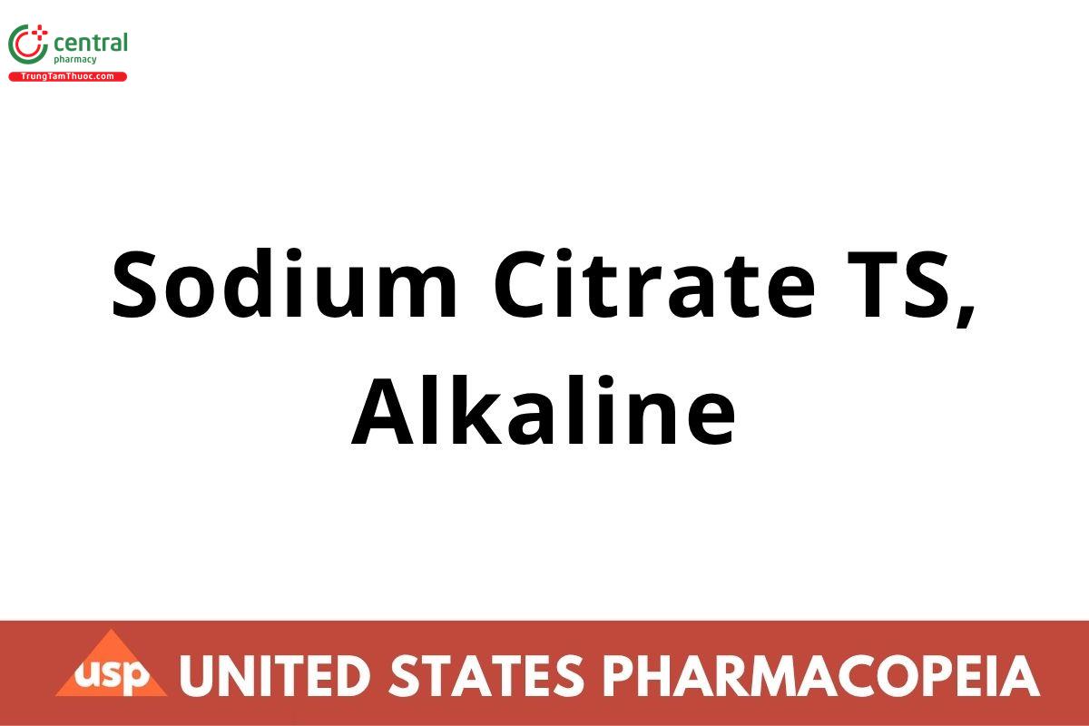 Sodium Citrate TS, Alkaline