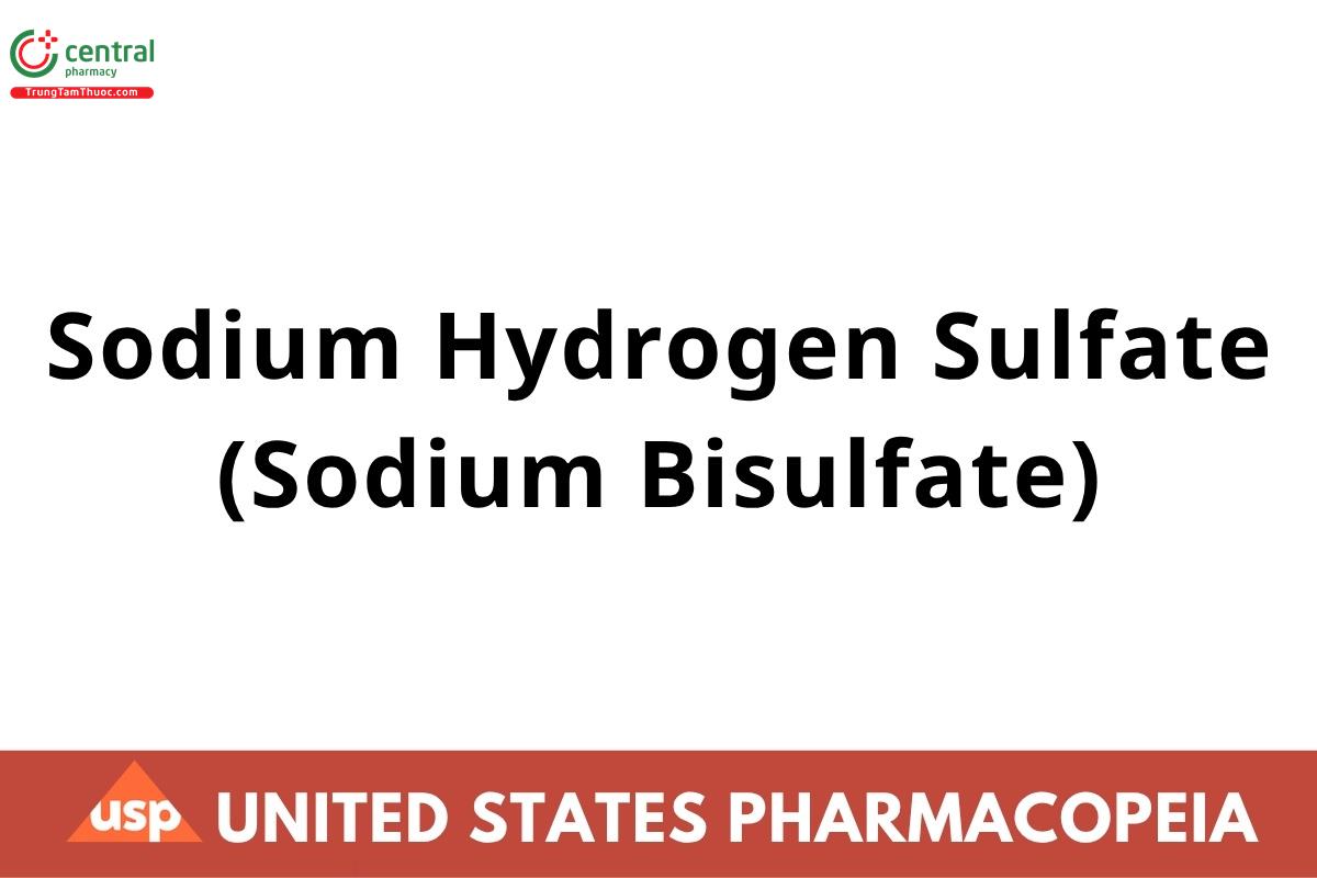 Sodium Hydrogen Sulfate (Sodium Bisulfate)