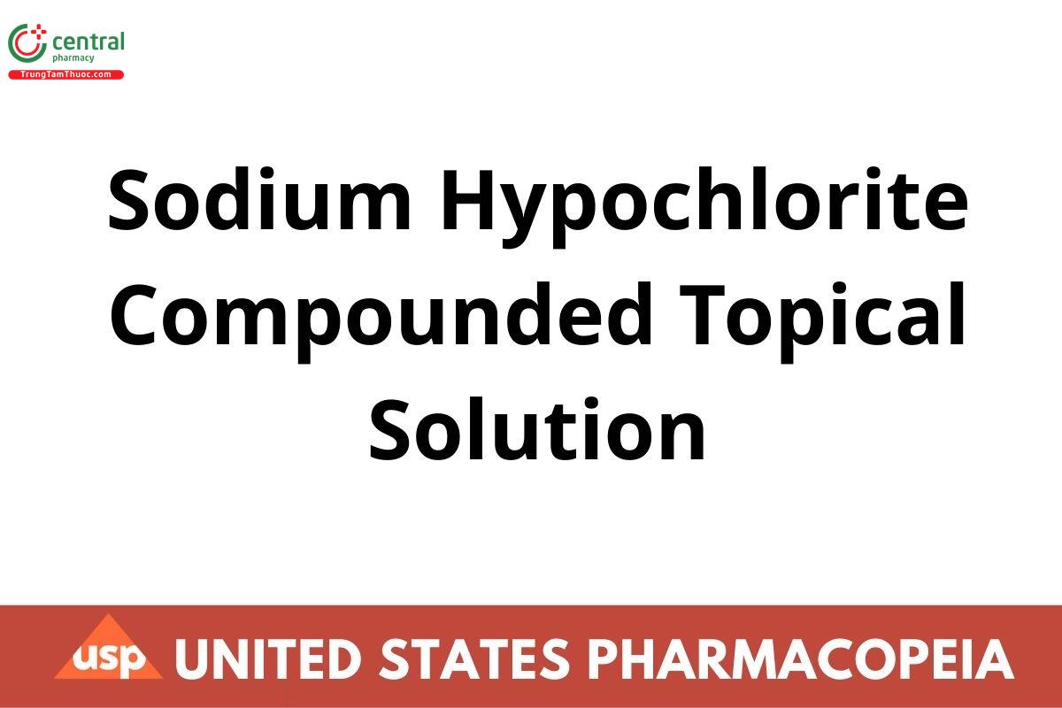 Sodium Hypochlorite Compounded Topical Solution