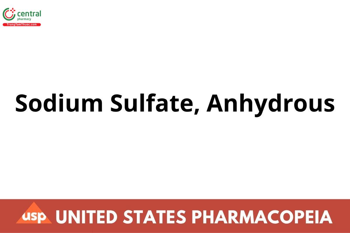 Sodium Sulfate, Anhydrous,