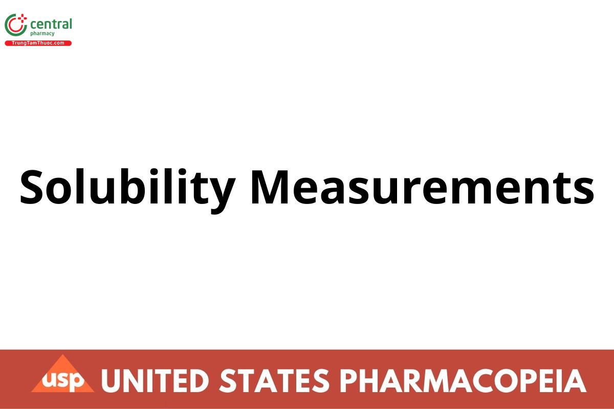 Solubility Measurements