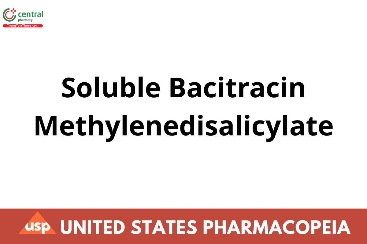 Soluble Bacitracin Methylenedisalicylate