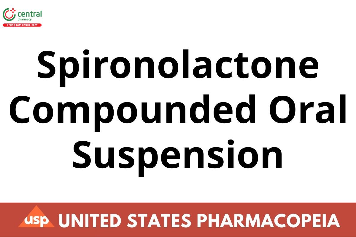Spironolactone Compounded Oral Suspension