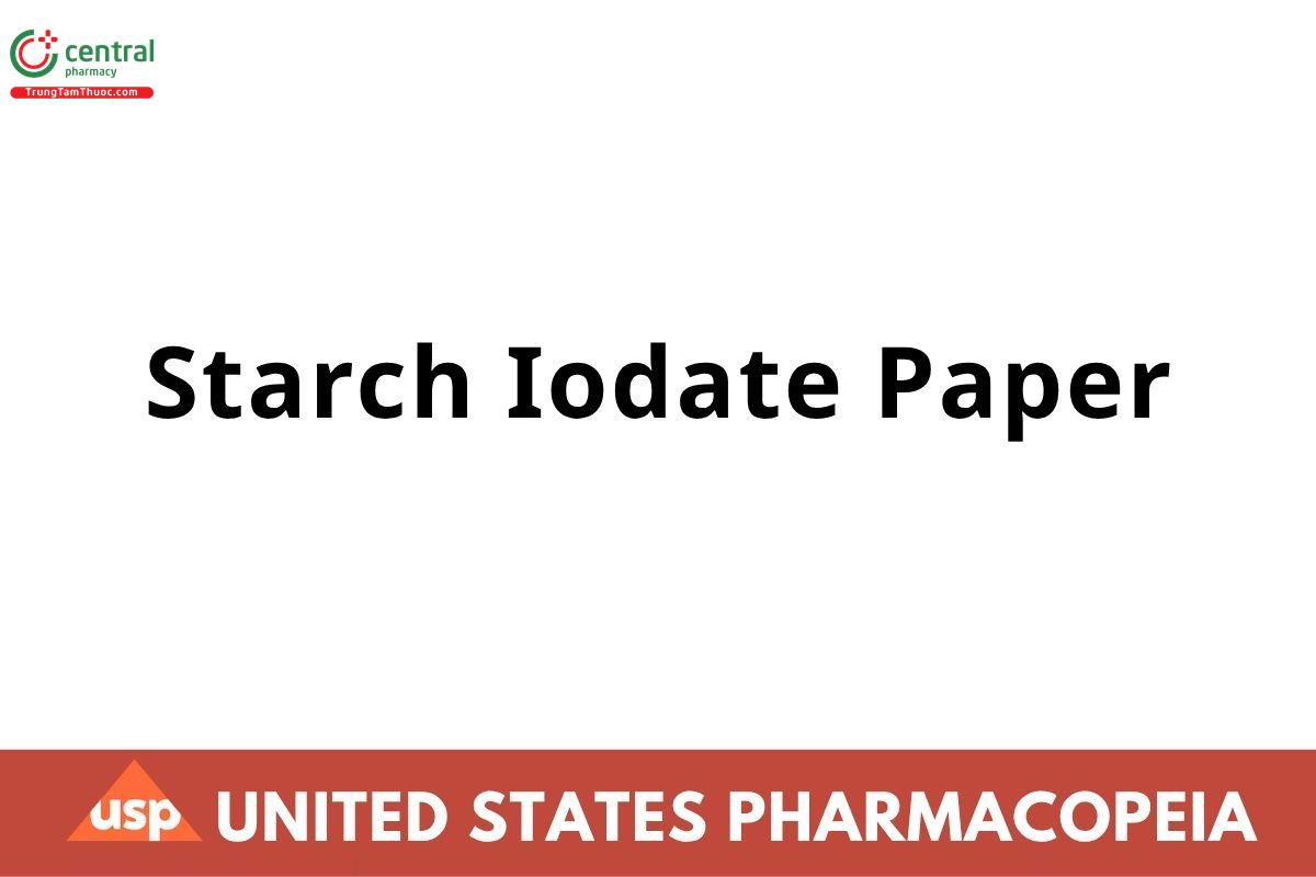 Starch Iodate Paper