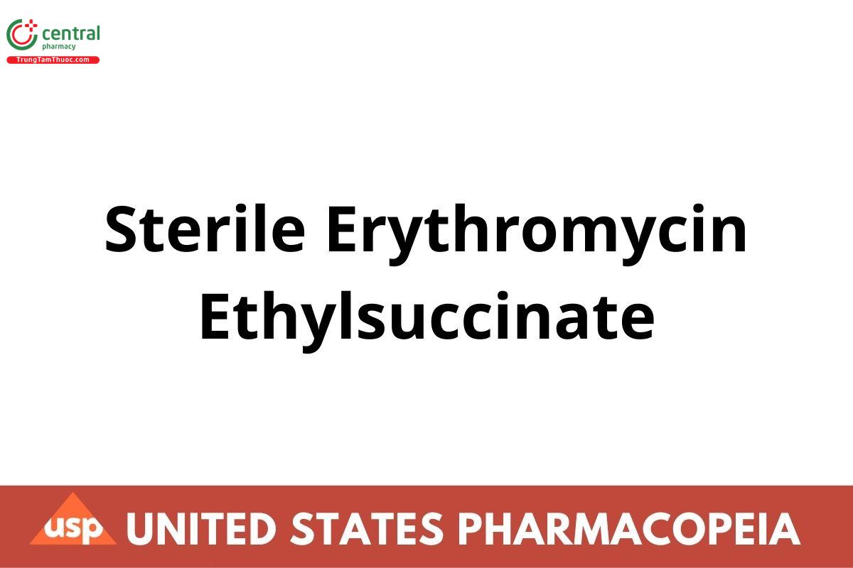 Sterile Erythromycin Ethylsuccinate