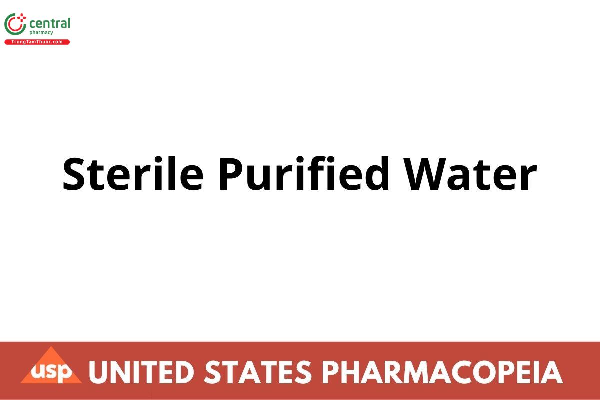 Sterile Purified Water