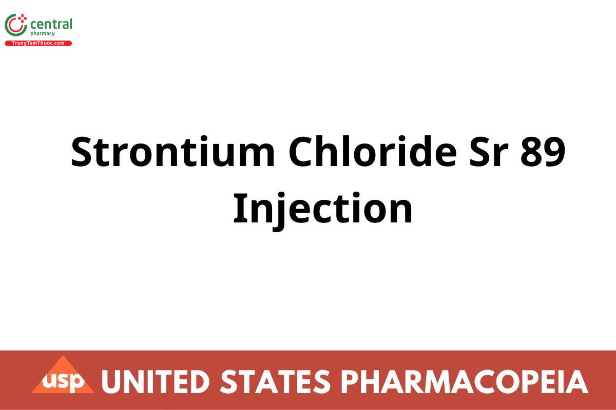 Strontium Chloride Sr 89 Injection