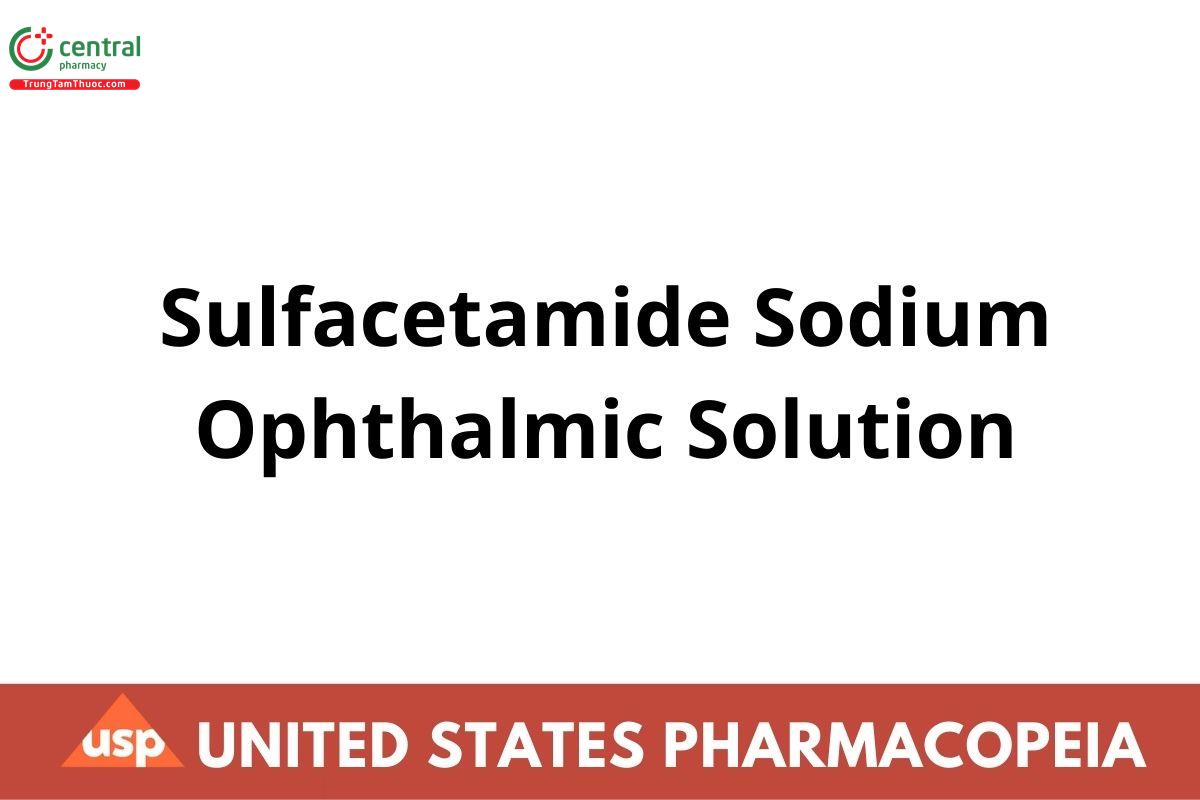 Sulfacetamide Sodium Ophthalmic Solution