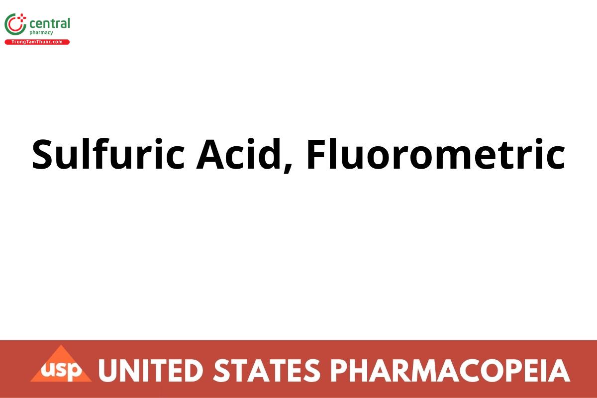 Sulfuric Acid, Fluorometric