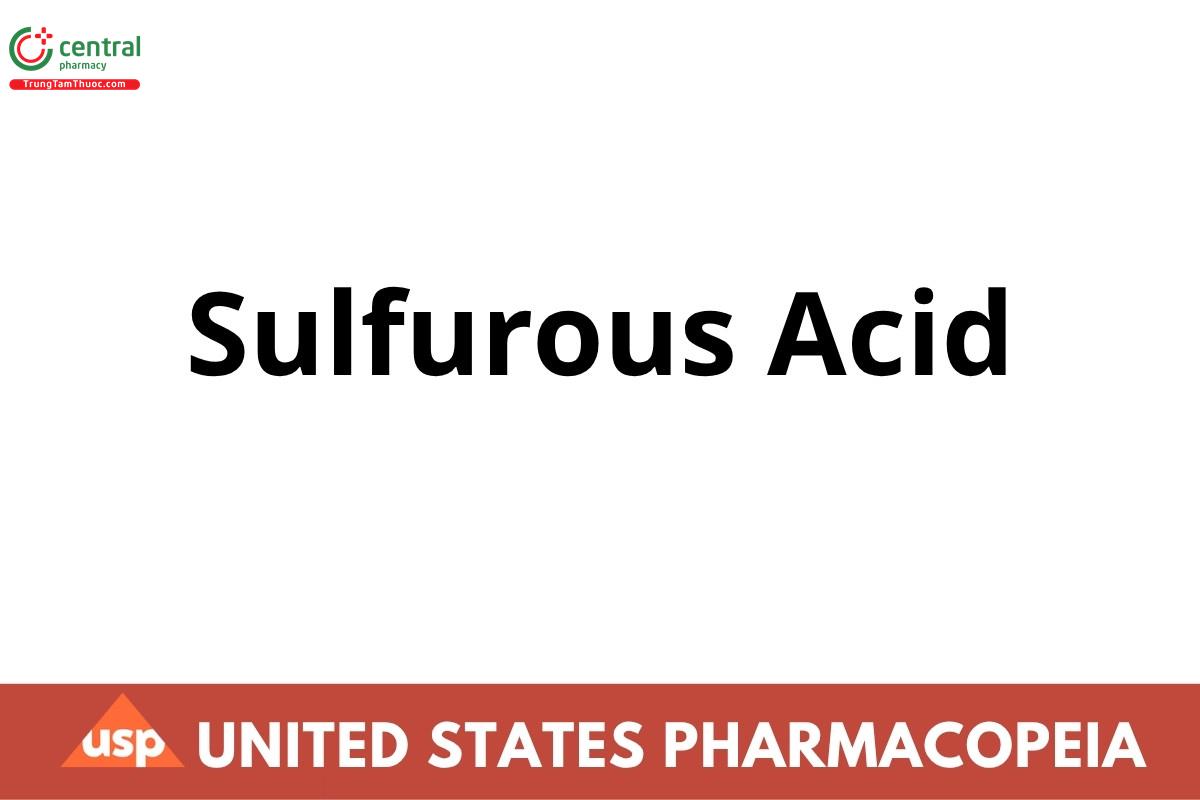 Sulfurous Acid