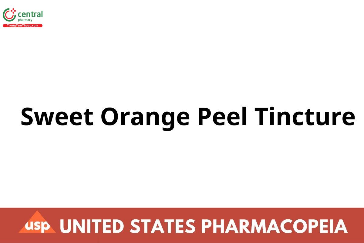 Sweet Orange Peel Tincture
