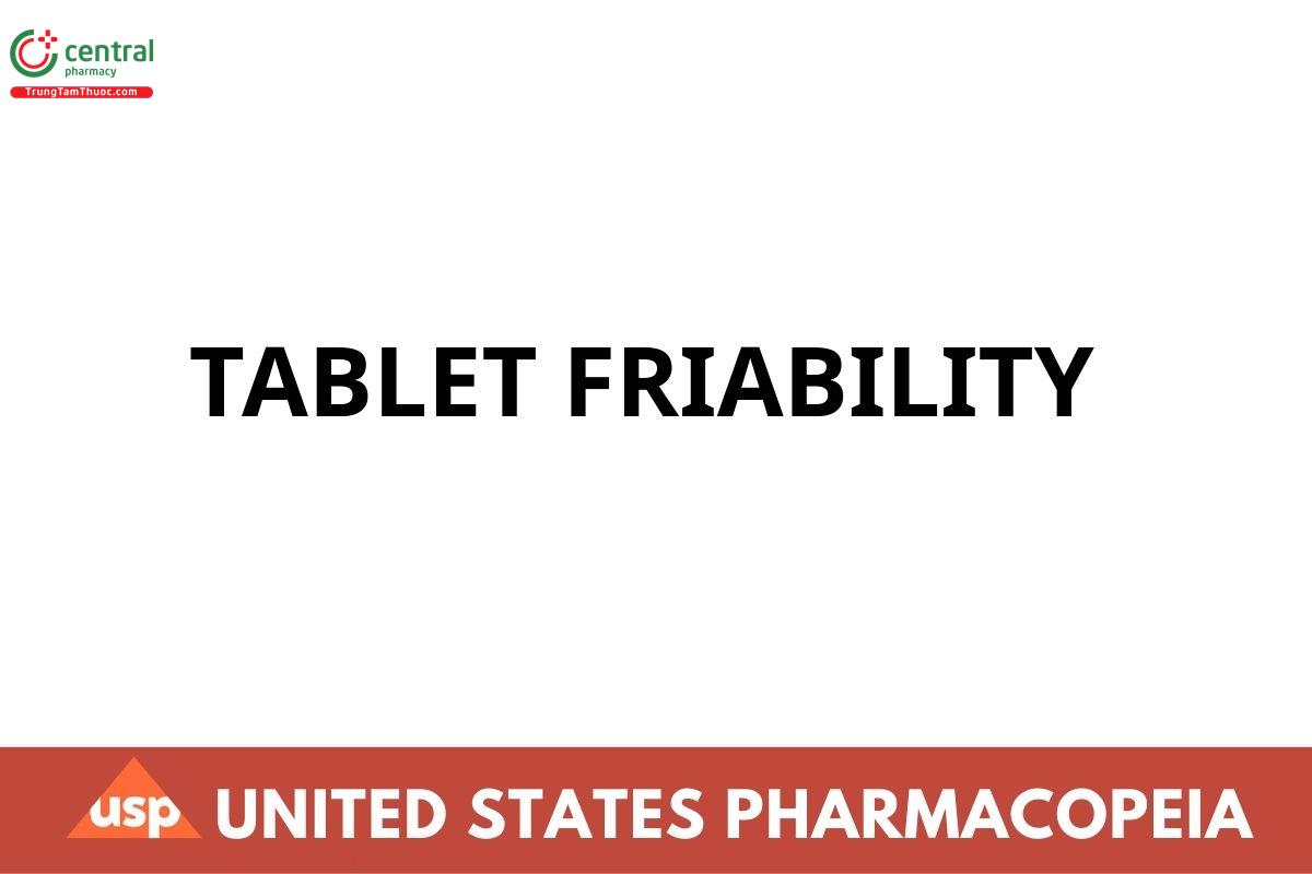 TABLET FRIABILITY