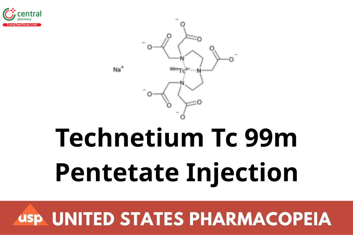 Technetium Tc 99m Pentetate Injection