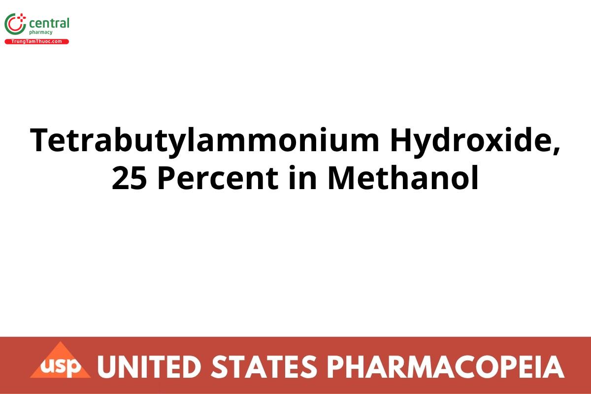 Tetrabutylammonium Hydroxide, 25 Percent in Methanol