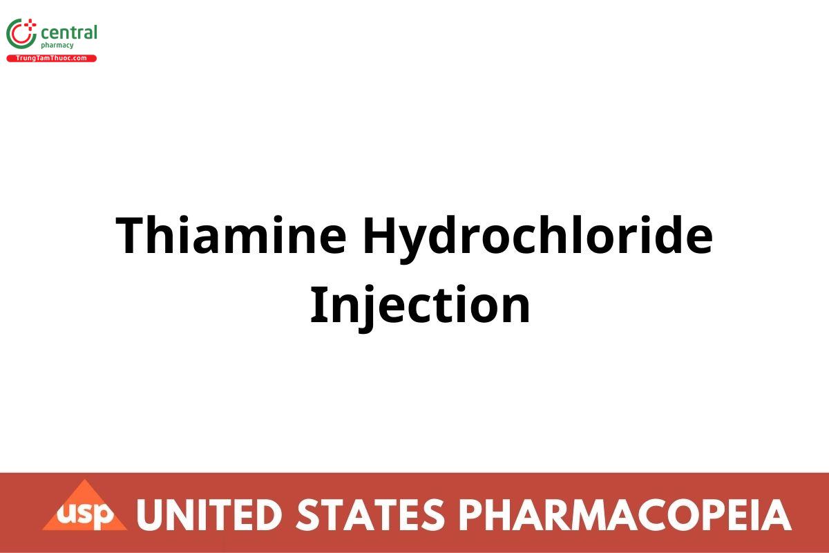 Thiamine Hydrochloride Injection