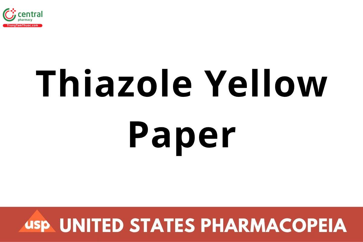 Thiazole Yellow Paper