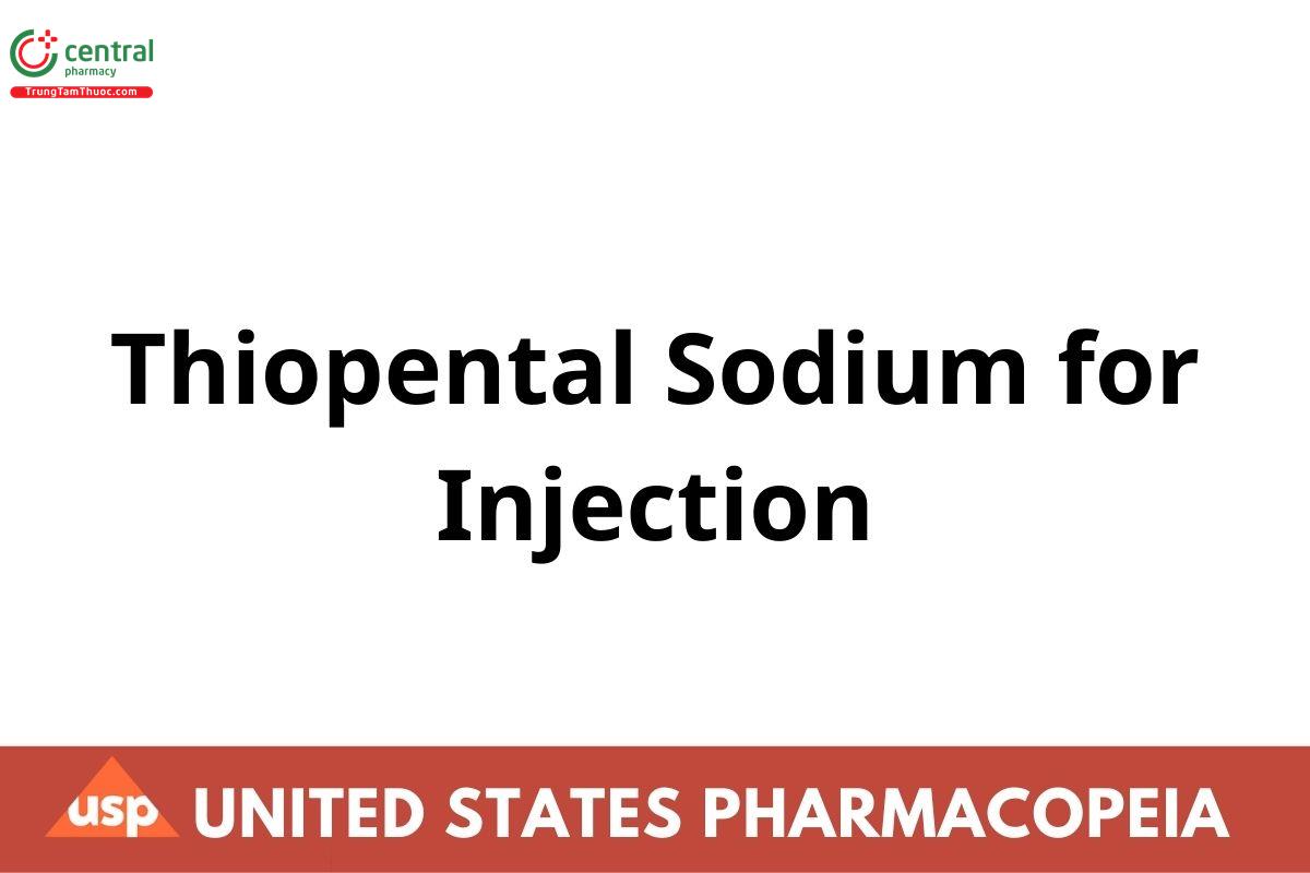 Thiopental Sodium for Injection