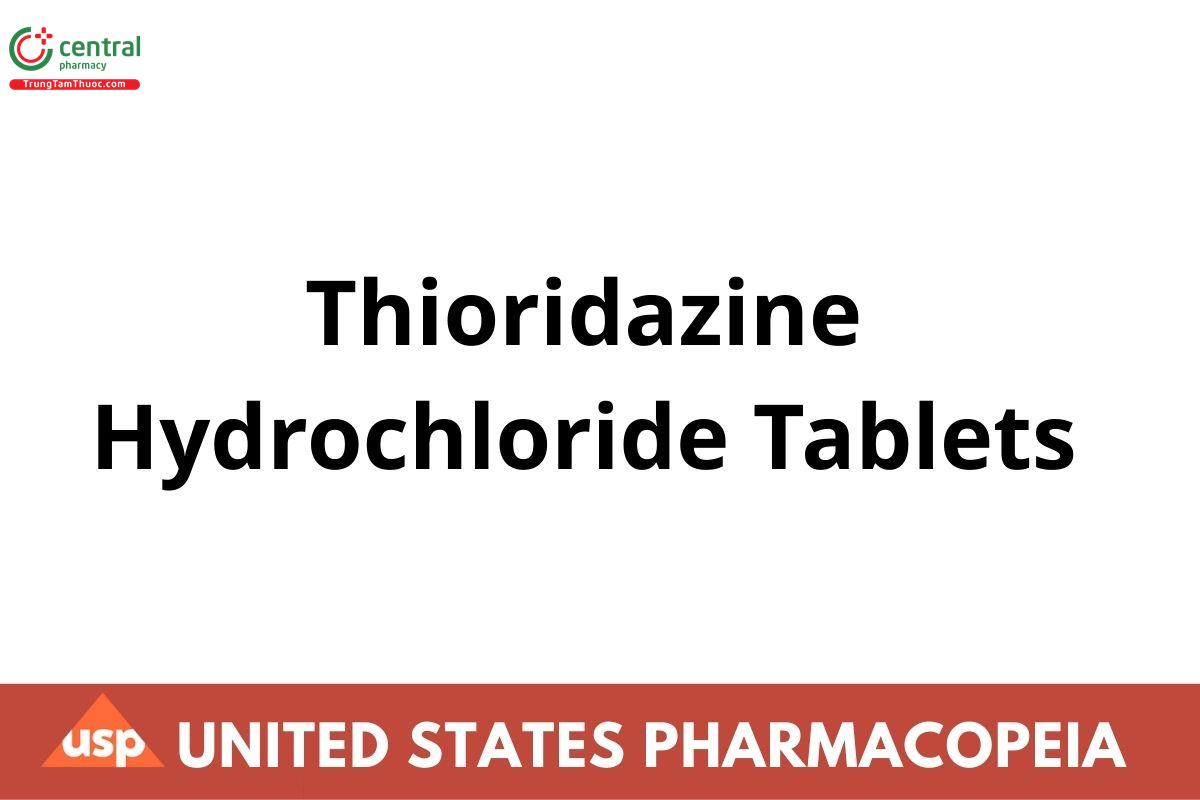 Thioridazine Hydrochloride Tablets