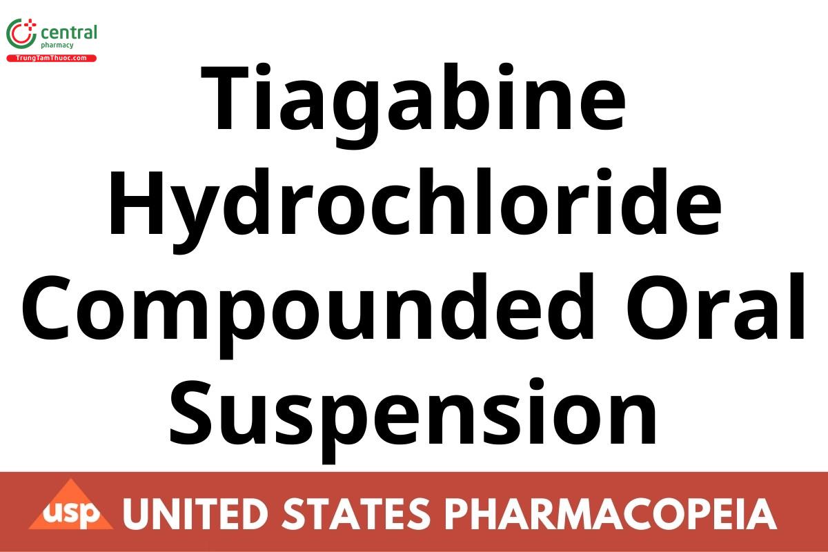 Tiagabine Hydrochloride Compounded Oral Suspension