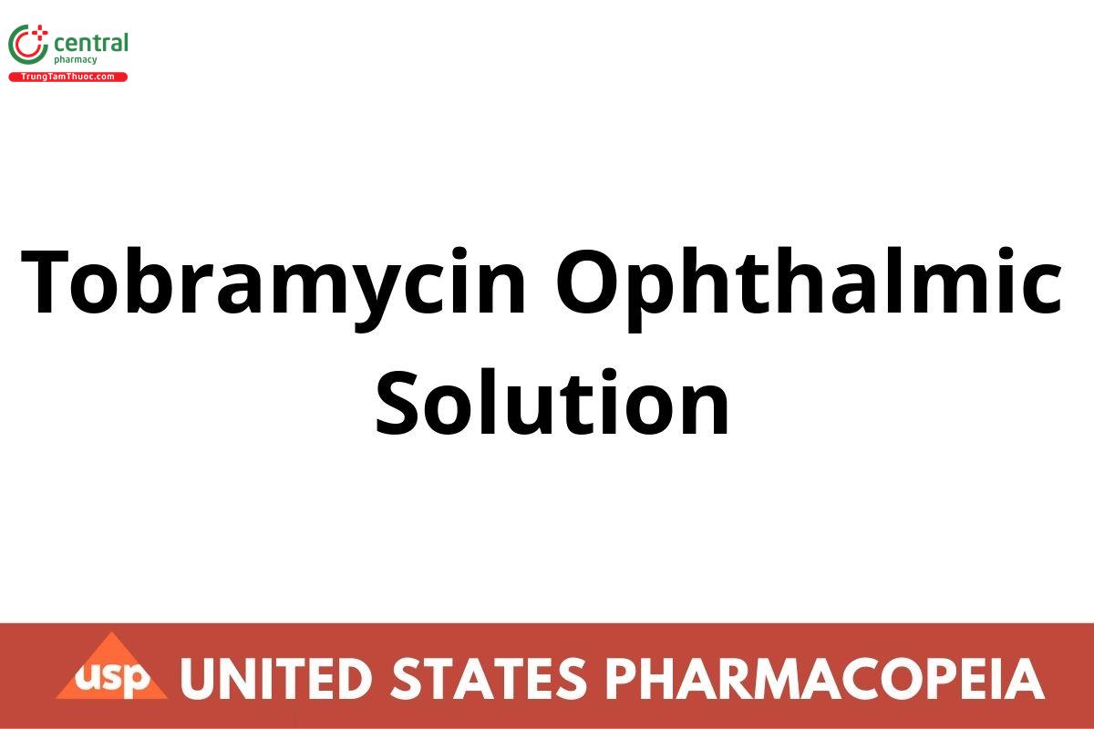 Tobramycin Ophthalmic Solution