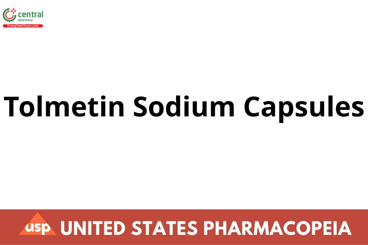 Tolmetin Sodium Capsules