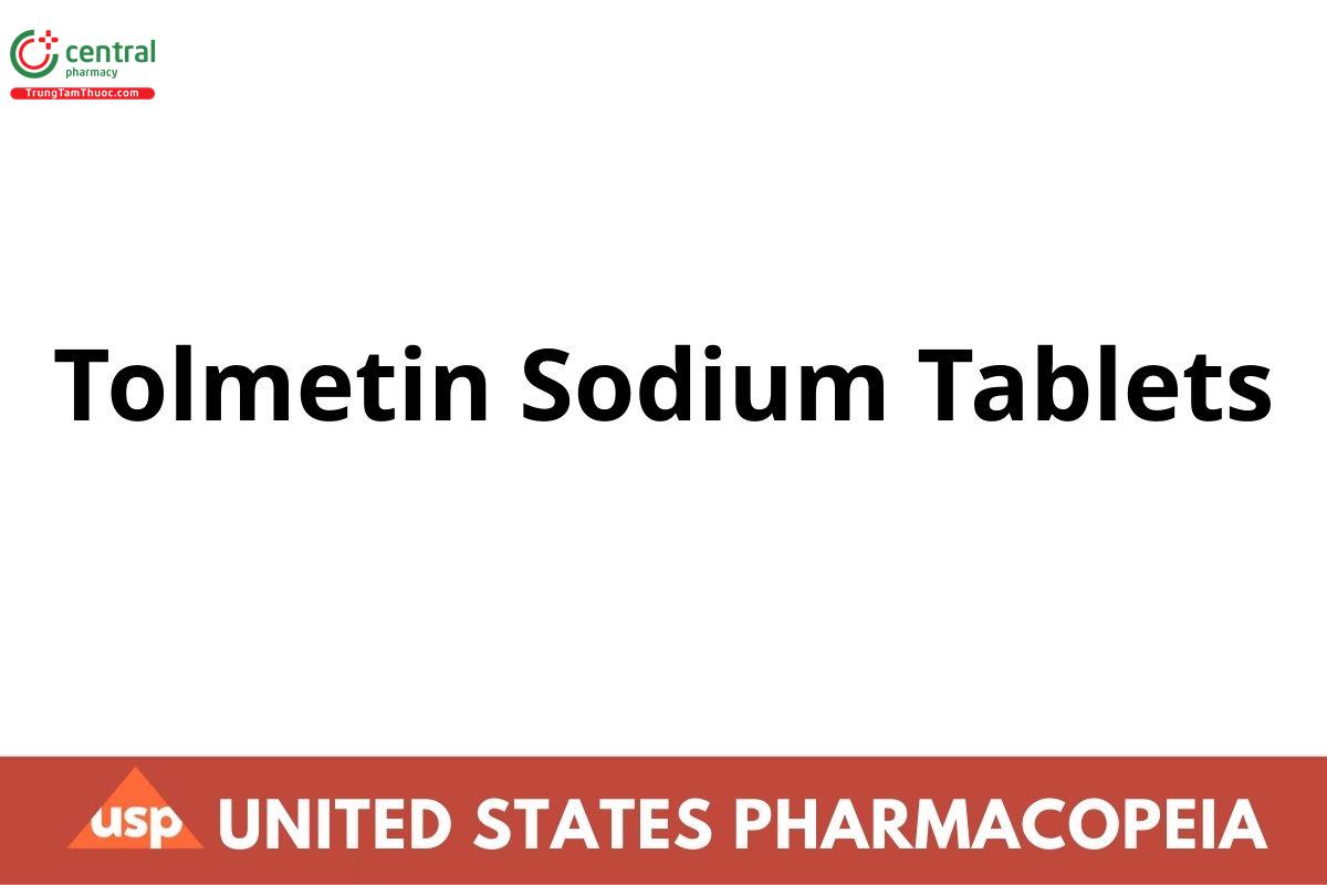 Tolmetin Sodium Tablets