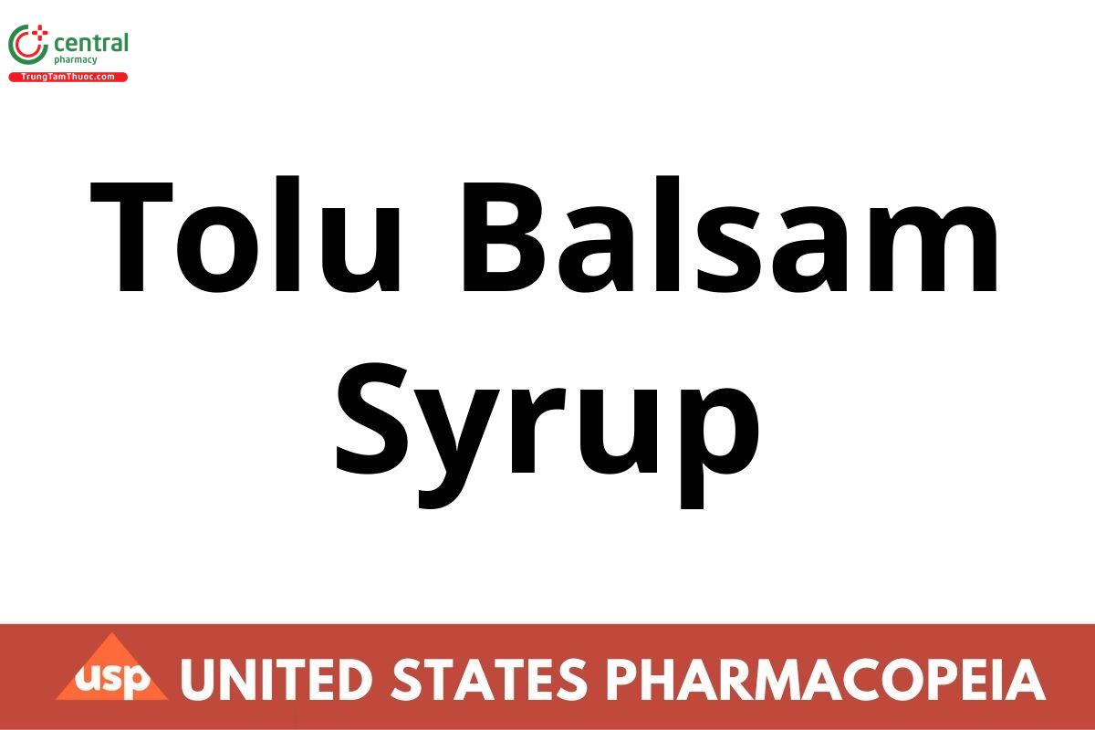 Tolu Balsam Syrup