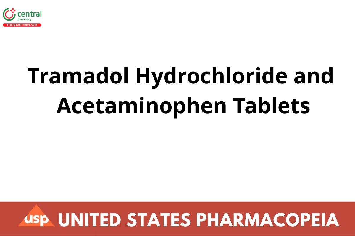 Tramadol Hydrochloride and Acetaminophen Tablets