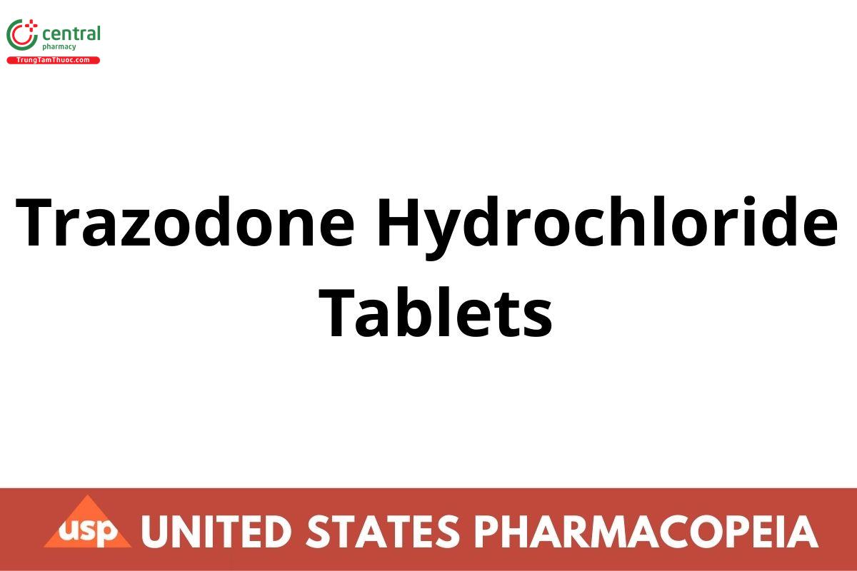 Trazodone Hydrochloride Tablets