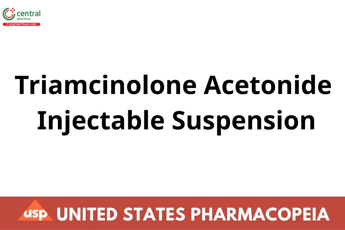 Triamcinolone Acetonide Injectable Suspension