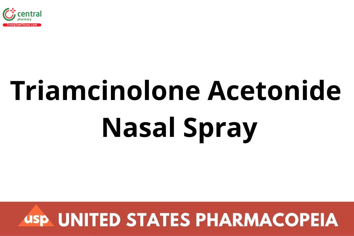 Triamcinolone Acetonide Nasal Spray