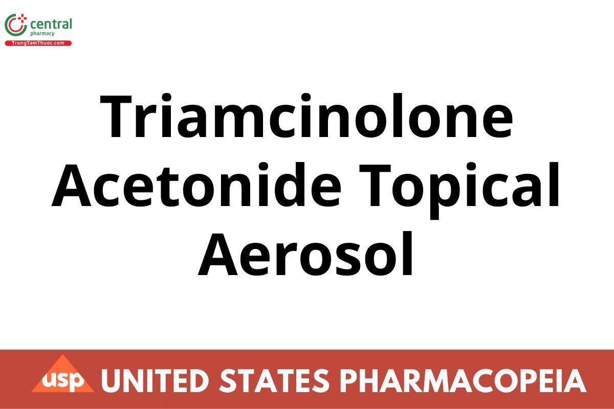 Triamcinolone Acetonide Topical Aerosol