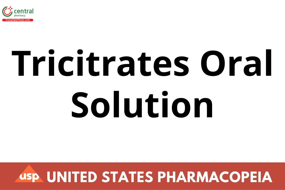 Tricitrates Oral Solution